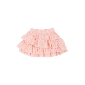 Oh Baby! Girls  Terry Asymmetric Layered Skirt